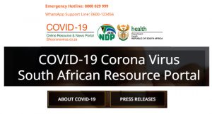 COVID-19 Corona Virus South African Resource Portal